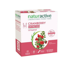 URISANOL CRANBERRY ENTRETIEN 20 STICKS NATURACTIVE