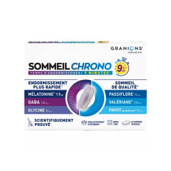 SOMMEIL CHRONO 9 MINUTES 30 COMPRIMES GRANIONS