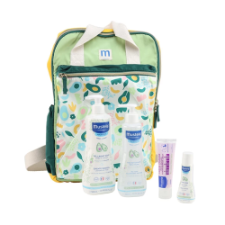 SAC A DOS LES INDISPENSABLES DU BÉBÉ MUSTELA