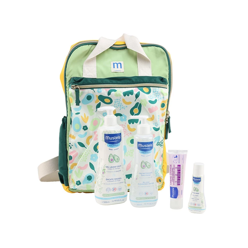 SAC A DOS LES INDISPENSABLES DU BÉBÉ MUSTELA SAC A DOS LES INDISPENSABLES DU BÉBÉ MUSTELA