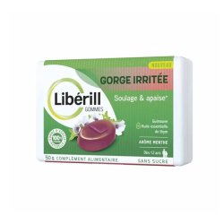 GOMMES GORGE IRRITÉE 50G LIBERILL
