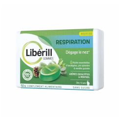 GOMMES RESPIRATION 50G LIBERILL