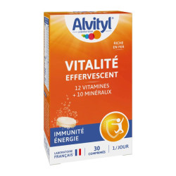 ALVITYL VITALITÉ EFFERVESCENT 30 COMPRIMES URGO