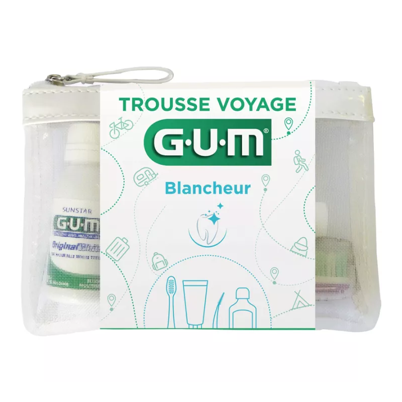 TROUSSE DE VOYAGE BLANCHEUR GUM TROUSSE DE VOYAGE BLANCHEUR GUM