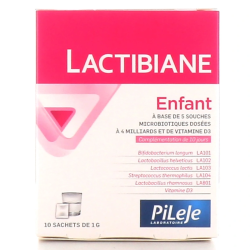 LACTIBIANE REFLEXE ENFANT 10 SACHETS PILEJE