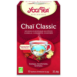 CHAÏ CLASSIC BIO 17 SACHETS YOGI TEA