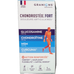 CHONDROSTEO+ FORT ARTICULATIONS 30 JOURS 120 COMPRIMES GRANIONS