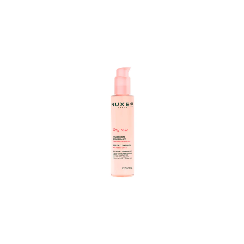 VERY ROSE HUILE DELICATE DEMAQUILLANTE 150ML NUXE