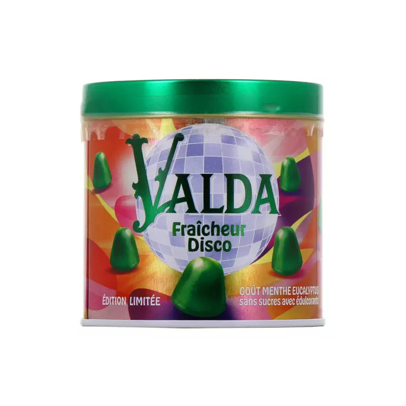 GOMMES SANS SUCRE FRAÎCHEUR DISCO 160G VALDA GOMMES SANS SUCRE FRAÎCHEUR DISCO 160G VALDA