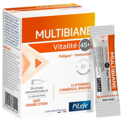 MULTIBIANE VITALITE 45+ 14 STICKS PILEJE