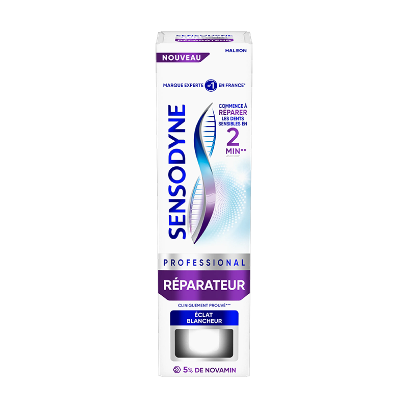 DENTIFRICE REPARATEUR ECLAT BLANCHEUR 75ML SENSODYNE DENTIFRICE REPARATEUR ECLAT BLANCHEUR 75ML SENSODYNE
