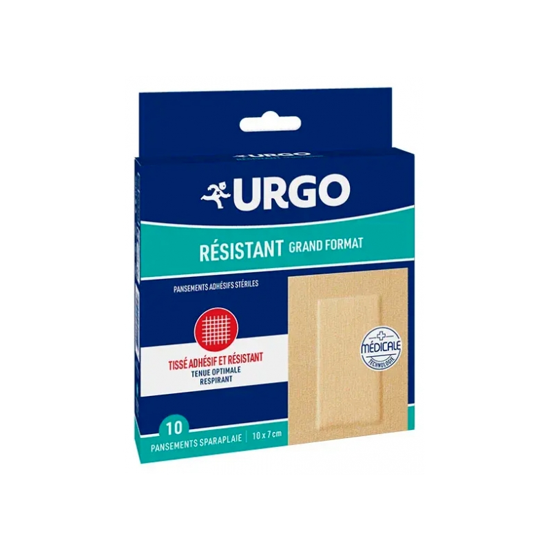 PANSEMENTS RESISTANTS X10 URGO PANSEMENTS RESISTANTS X10 URGO