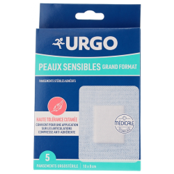 PANSEMENTS PEAUX SENSIBLES X5 URGO