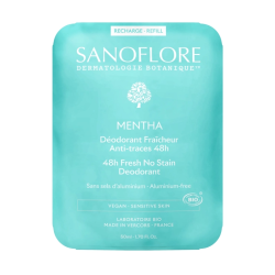 RECHARGE DEODORANT MENTHA ROLL ON 50ML SANOFLORE