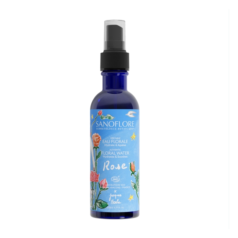 VERITABLE EAU FLORALE ROSE BIO 200ML SANOFLORE