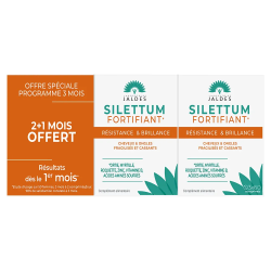 SILETTUM FORTIFIANT RESISTANDE BRILLANCE 3X60 GELULES JALDES