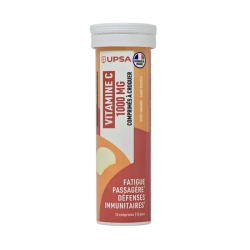 VITAMINE C 1000MG 15 COMPRIMÉS à CROQUER UPSA