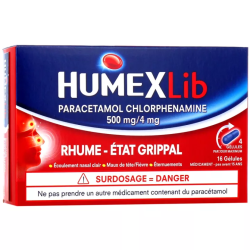 HUMEX LIB RHUME ETAT GRIPPAL 16 GELULES URGO