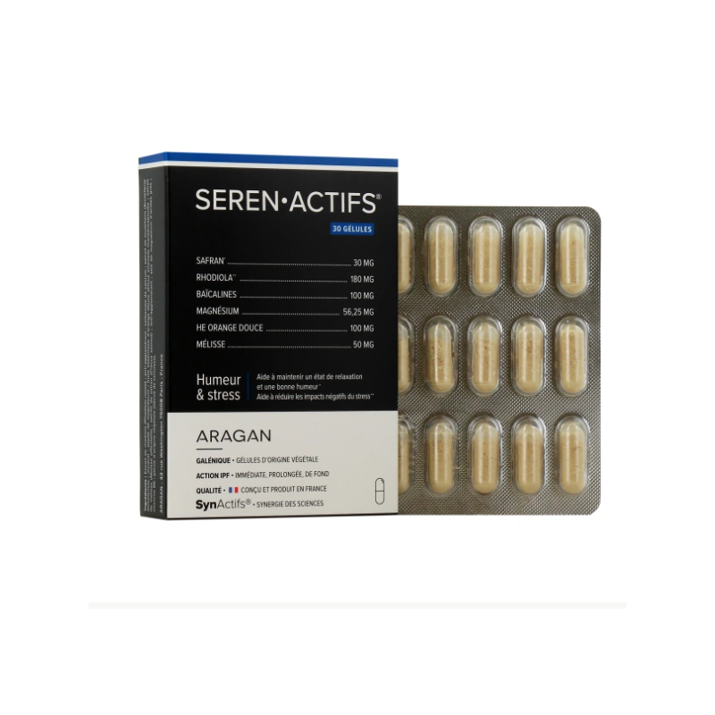 SEREN- ACTIFS 30 GÉLULES ARAGAN SEREN- ACTIFS 30 GÉLULES ARAGAN