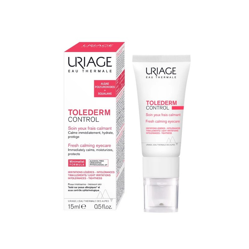 TOLEDERM CONTROL SOIN YEUX FRAIS CALMANT 15ML URIAGE TOLEDERM CONTROL SOIN YEUX FRAIS CALMANT 15ML URIAGE