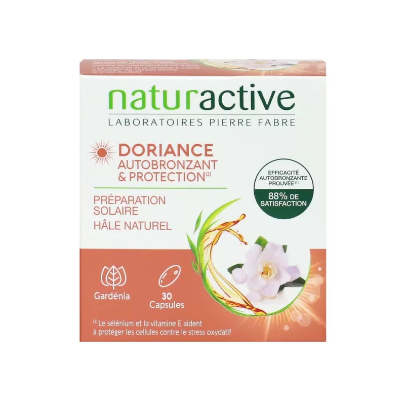 DORIANCE AUTOBRONZANT & PROTECTION 30 CAPSULES NATURACTIVE DORIANCE AUTOBRONZANT & PROTECTION 30 CAPSULES NATURACTIVE