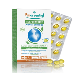 RESPIRATOIRE BRONCHES BIO 30 CAPSULES PURESSENTIEL