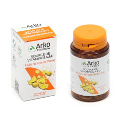 ARKOGÉLULES® HUILE DE FOIE DE MORUE 60 GELULES ARKOPHARMA
