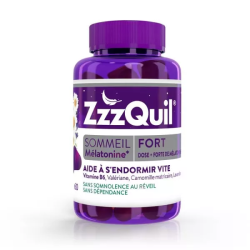 ZZZQUIL FORT SOMMEIL 60 GOMMES