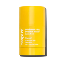 RESPIRE DEODORANT STICK DOUCEUR 48H BIO MONOÏ 50G