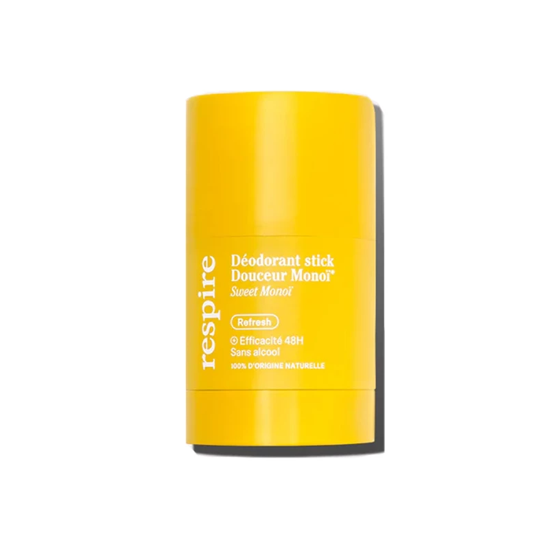 RESPIRE DEODORANT STICK DOUCEUR 48H BIO MONOÏ 50G RESPIRE DEODORANT STICK DOUCEUR 48H BIO MONOÏ 50G