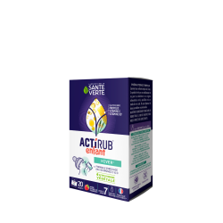 ACTIRUB ENFANT 20 SACHETS SANTE VERTE