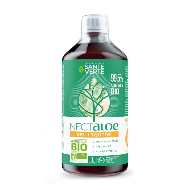 NECTALOE GEL LIQUIDE BIO 1L SANTE VERTE NECTALOE GEL LIQUIDE BIO 1L SANTE VERTE