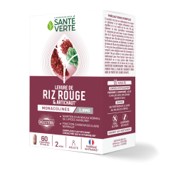 LEVURE DE RIZ ROUGE 60 comprimés SANTE VERTE