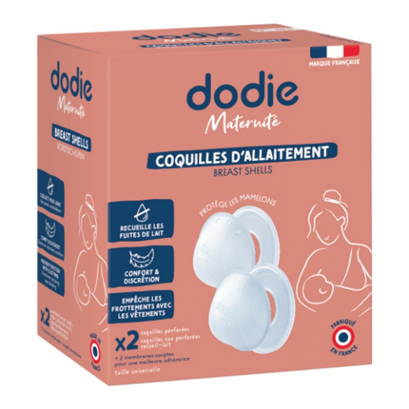 COQUILLES D'ALLAITEMENT x 4 DODIE COQUILLES D'ALLAITEMENT x 4 DODIE