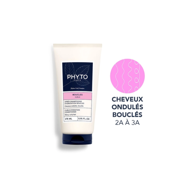 BOUCLES APRES SHAMPOOING HYDRATATION BOUCLES 175ML PHYTO
