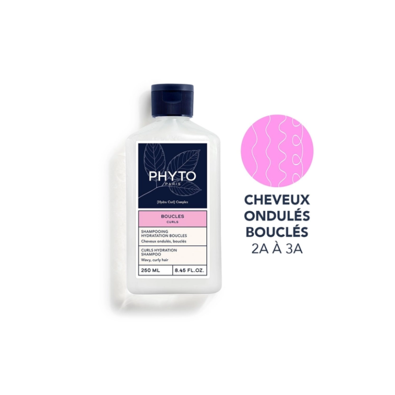 BOUCLES SHAMPOOING HYDRATATION BOUCLES 250ML PHYTO