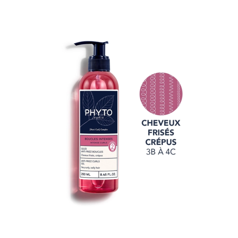 BOUCLES INTENSES GELEE ANTI-FRIZZ BOUCLES 250ML PHYTO