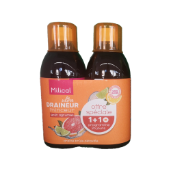 DRAINEUR ULTRA MINCEUR AGRUMES  500ML LOT DE 2 MILICAL