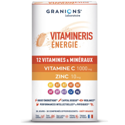 VITAMINERIS ENERGIE 30 COMPRIMES EFFERVESCENTS GRANIONS