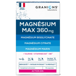 MAGNESIUM MAX 360MG 90 COMPRIMES GRANIONS