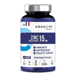 GRANIONS ZINC 15MG 60 GELULES
