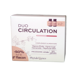 DUO CIRCULATION LOT DE 2 - 120 GELULES PHYTALESSENCE