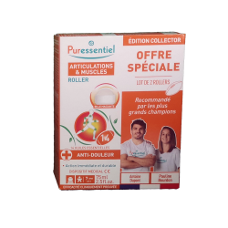 ROLLER ARTICULATIONS ET MUSCLES LOT DE 2X75ML PURESSENTIEL