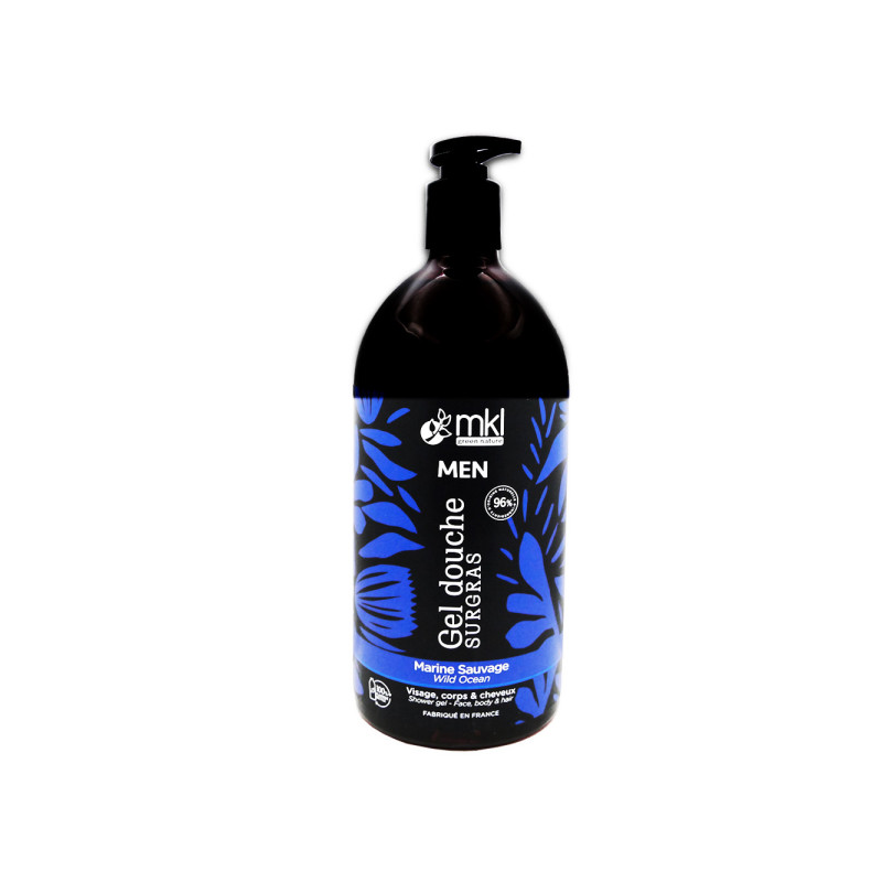 SPORT GEL DOUCHE SURGRAS MARINE SAUVAGE MEN 1L MKL