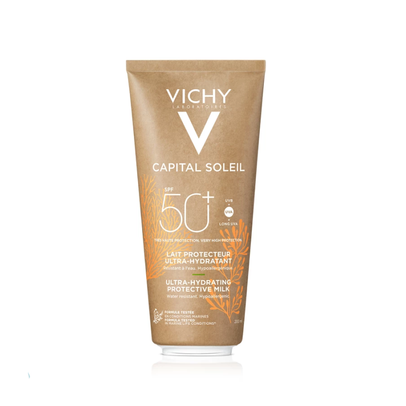 CAPITAL SOLEIL LAIT SOLAIRE ECO CONCU SPF50+ 200ML VICHY
