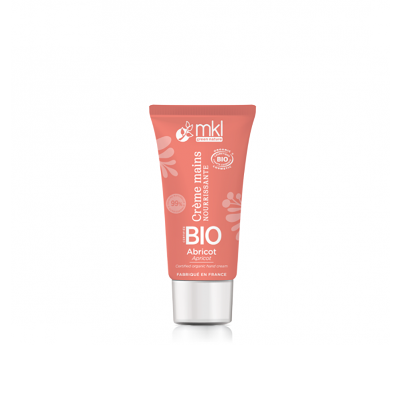 ABRICOT CREME MAINS BIO PEAU SECHE 50ML MKL GREEN NATURE