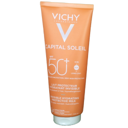 CAPITAL SOLEIL LAIT PROTECTEUR HYDRATANT INVISIBLE SPF50+  300ML VICHY