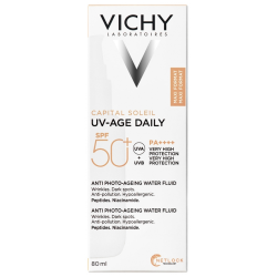 CAPITAL SOLEIL FLUIDE UV-AGE ANTI PHOTOVIEILLISSEMENT SPF50+  80ML VICHY
