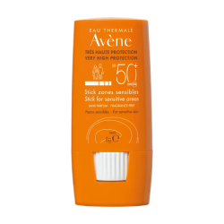 SOLAIRE STICK  ZONES SENSIBLES SPF 50+ 8G AVENE