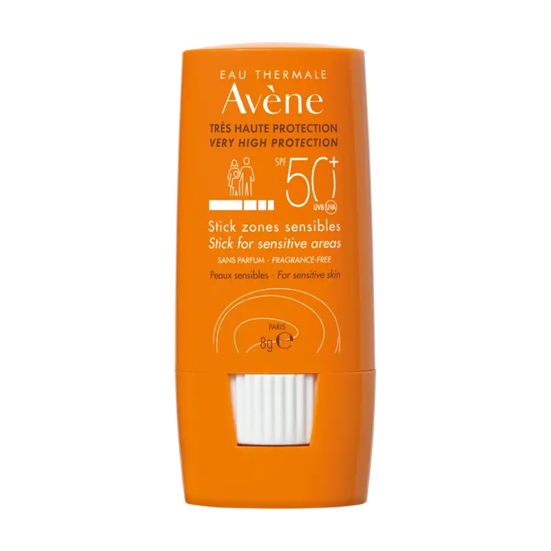 SOLAIRE STICK  ZONES SENSIBLES SPF 50+ 8G AVENE